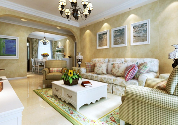 硅藻泥墻面，為家添彩